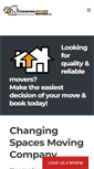 Mobile Screenshot of changingspacesmoving.com